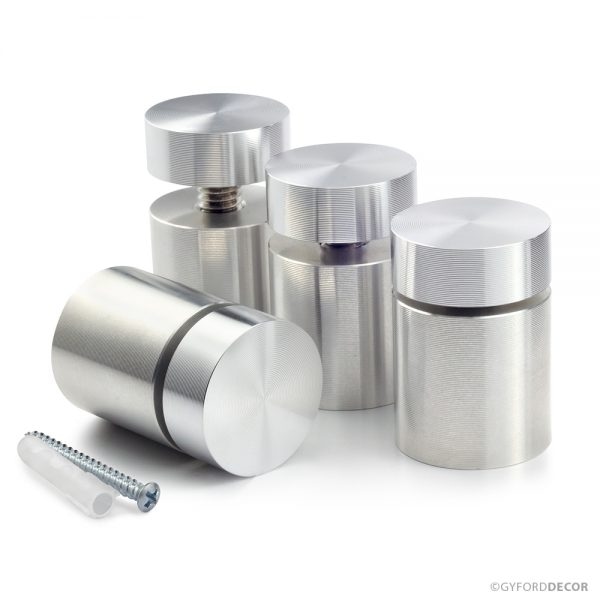 Simply Standoffs Complete 1"D x 1"L SIMPLY Standoff Kit Bright